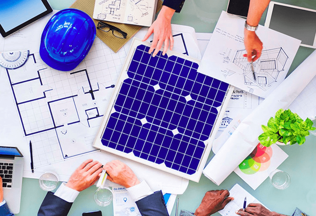 solar plant inspection by SEPL